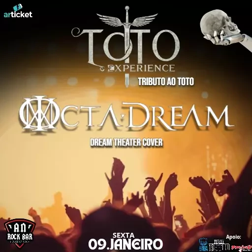 Foto do Evento TOTO & DREAM THEATER COVERS
