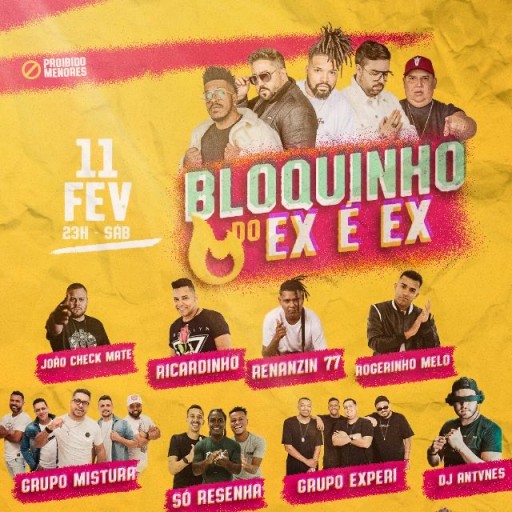 Bloquinho do Ex é Ex no Lounge