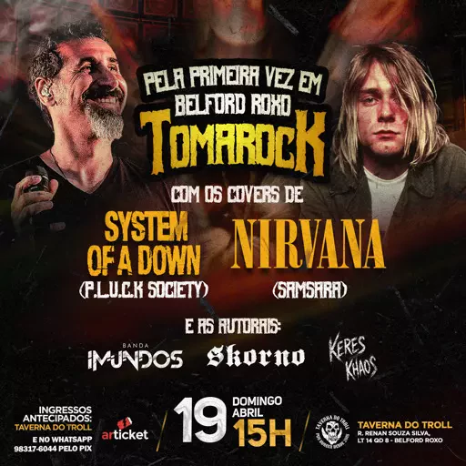 Foto do Evento TOMAROCK EM BELFORD ROXO