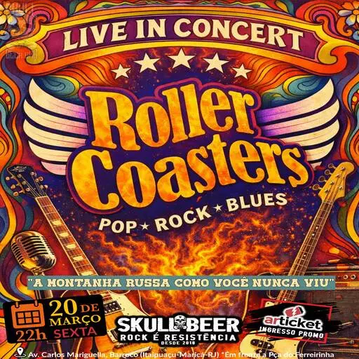 Foto do Evento ROLLER COASTERS - O RETORNO