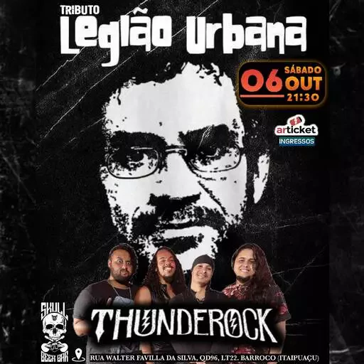 Foto do Evento THUNDEROCK - TRIBUTO LEGIÃO URBANA