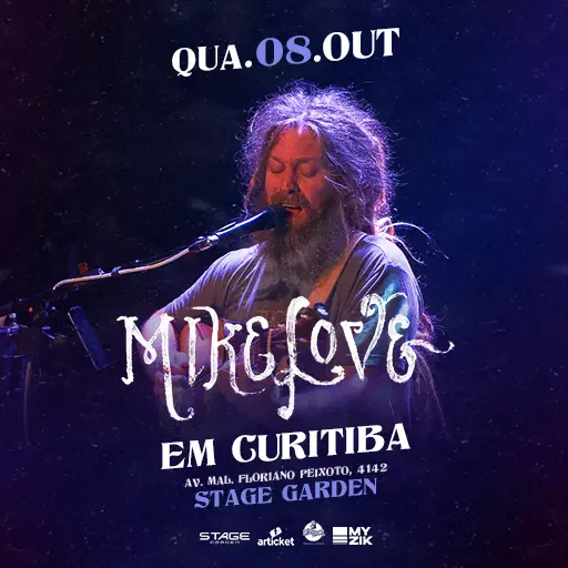 Foto do Evento Mike Love em Curitiba
