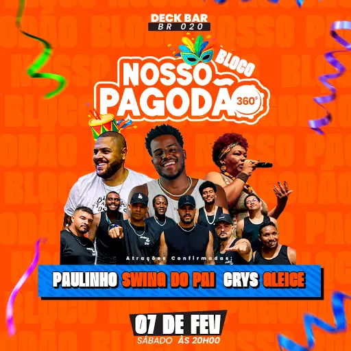 Foto do Evento BLOCO NOSSO PAGODÃO