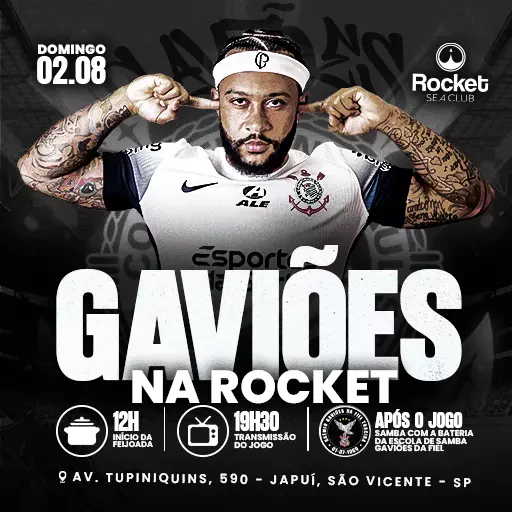 Gaviões da Fiel na Rocket
