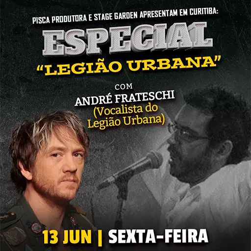 Foto do Evento André Frateschi canta Legião Urbana