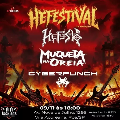 Foto do Evento HEFESTIVAL 1° EDIÇÃO