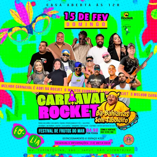 Foto do Evento Carnaval Rocket