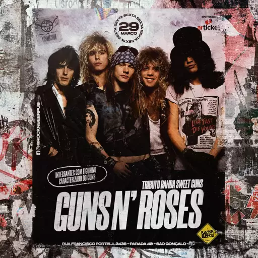Foto do Evento Guns N' Roses Cover em São Gonçalo