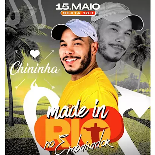 MADE IN RIO CHININHA NO EMBAIXADOR