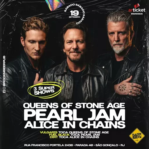 PEARL JAM + ALICE IN CHAINS + QOSA