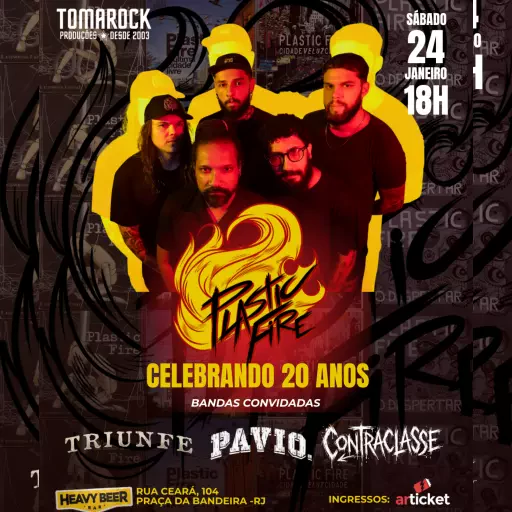 Foto do Evento PLASTIC FIRE - 20 ANOS