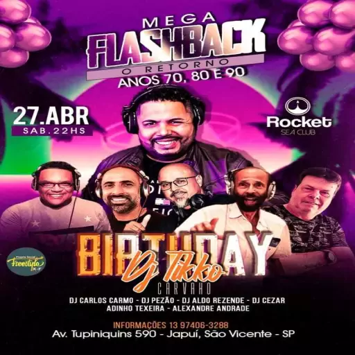 MEGA FLASHBACK ROCKET SEA CLUB