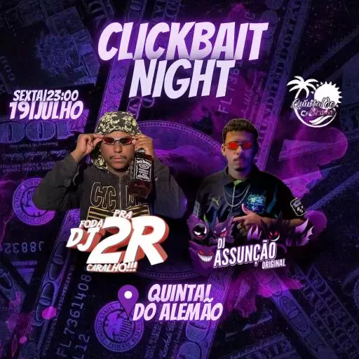 Foto do Evento Clickbait Nigth