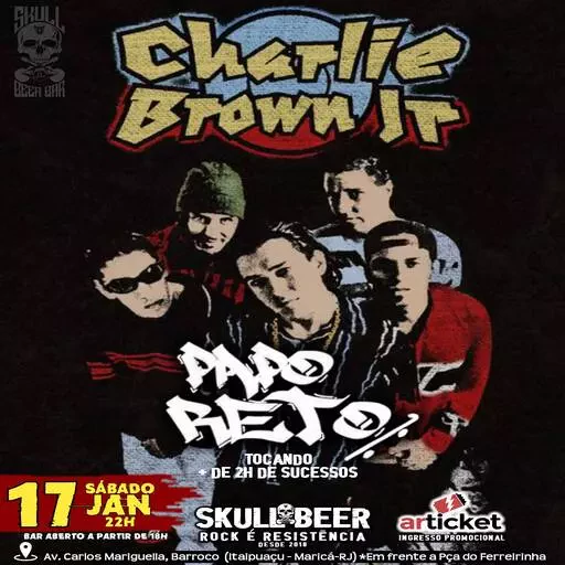 Foto do Evento TRIBUTO CHARLIE BROWN JR - PAPO RETO