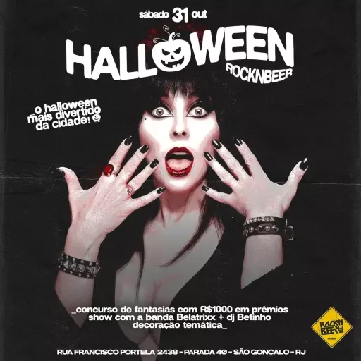HALLOWEEN ROCKNBEER 2026 - SÁBADO