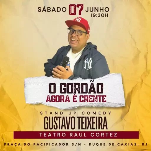 Foto do Evento O GORDÃO AGORA É CRENTE
