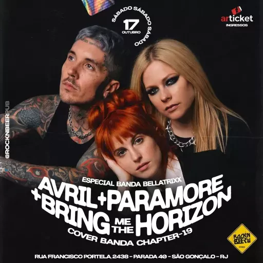 PARAMORE + AVRIL + BRING ME