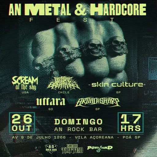 Foto do Evento A.N METAL & HARDCORE FEST