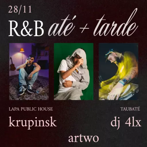 R&B até + tarde KRUPINSK/ARTWO/DJ4LX