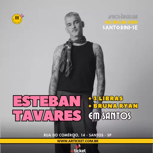 ESTEBAN TAVARES EM SANTOS