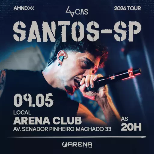 Foto do Evento Lvcas Apresenta AMND em Santos