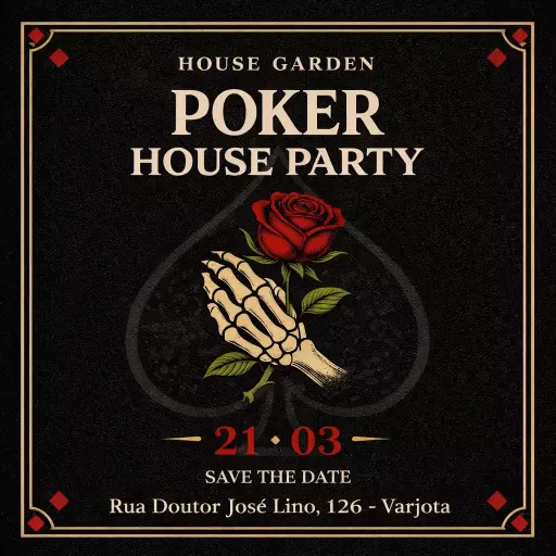 Foto do Evento Poker House Party - 21/03 ♣️♦️♠️