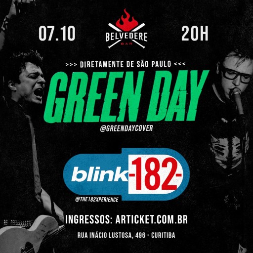 Especial Green Day + Blink Tribute