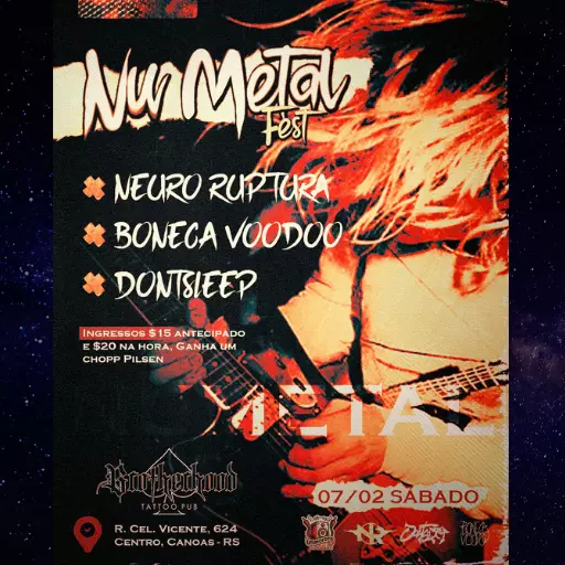 Foto do Evento 07/02 - Nu Metal Fest