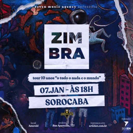 Zimbra em Sorocaba no Asteroid