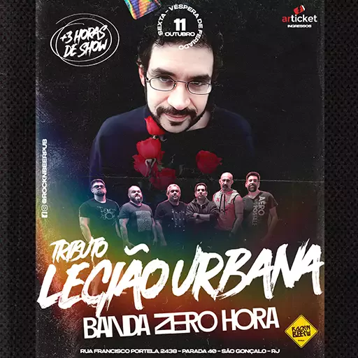 Foto do Evento Legião Urbana Tributo - ZERO HORA