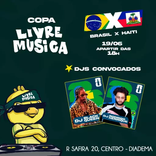 COPA LIVRE 19/06 - BRASIL X HAITI
