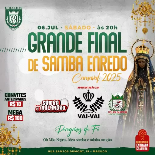Foto do Evento Grande Final de Samba Enredo