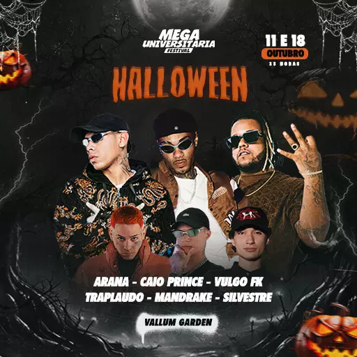 Foto do Evento Mega Halloween - Open Bar
