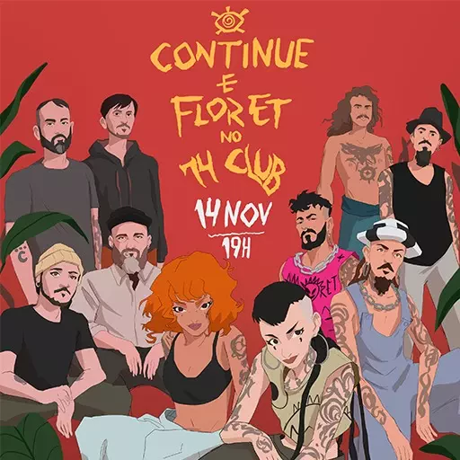 Foto do Evento Continue + FlorEt no 74Club