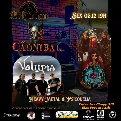 Foto do Evento 05/12-Cãonibal+Volupia+Os Aciderais