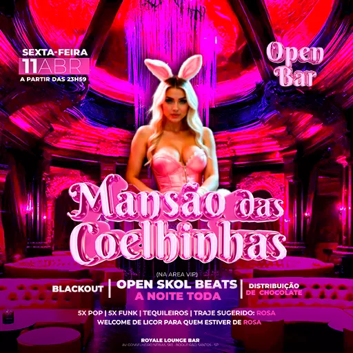 MANSÃO DAS COELINHAS OPEN BAR