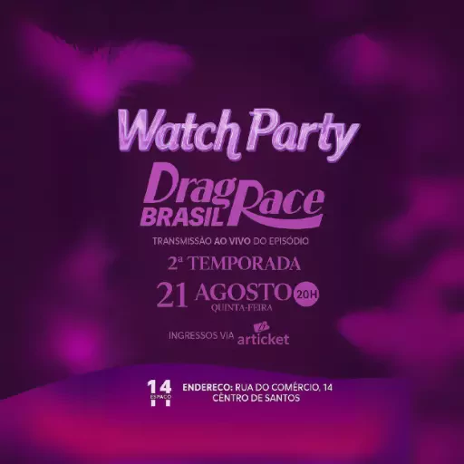 Watch Party Drag Race Brasil #7