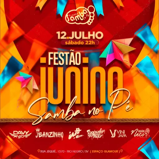Foto do Evento Festão Junino - Samba no Pé