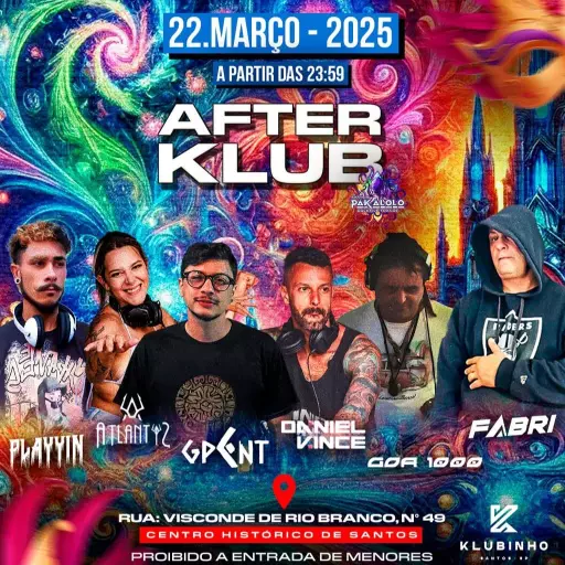 Foto do Evento AFTER KLUB - PAKALOLO