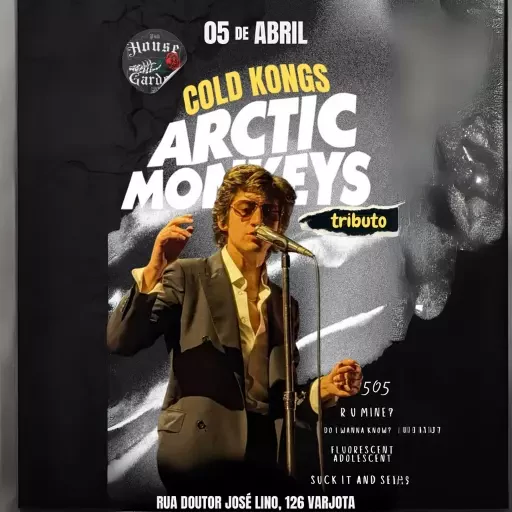 Foto do Evento Cold kongs - tributo artic monkeys