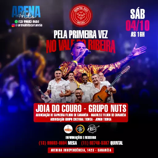 Foto do Evento Quintal dos Orixás - Cananéia