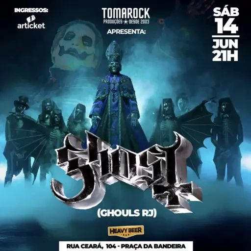 Foto do Evento GHOULS RJ - GHOST TRIBUTO