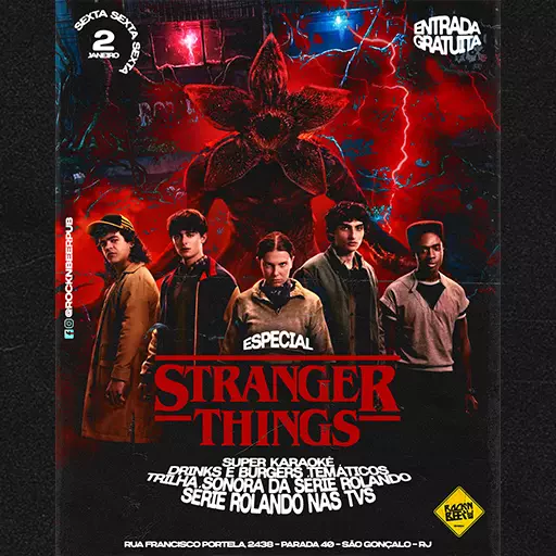 Foto do Evento ESPECIAL STRANGER THINGS - EDIÇÃO 2