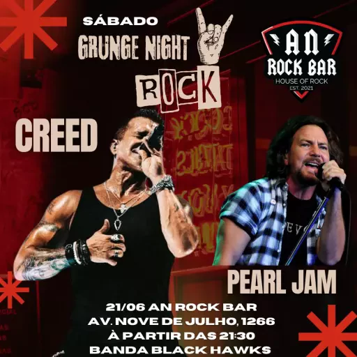 Foto do Evento GRUNGE NIGHT ROCK