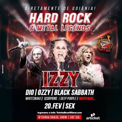 Foto do Evento Hard Rock & Metal Legends