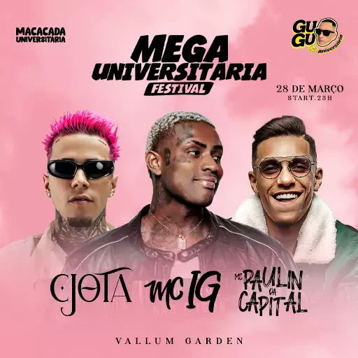 Foto do Evento Mega Universitária - 28/03