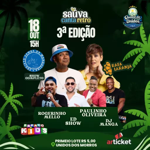 SAÚVA CANTA RETRÔ 3ª EDIÇÃO