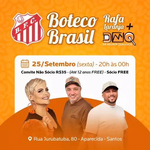 Boteco Brasil - Rafa Laranja + DMQ