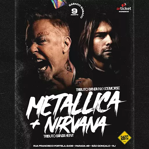 Foto do Evento METALLICA + NIRVANA - TRIBUTOS