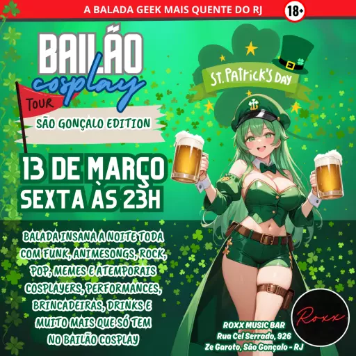 Foto do Evento Bailão Cosplay TOUR em São Gonçalo